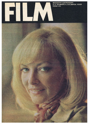 Okładka magazynu FILM nr 21/1978 (1537)