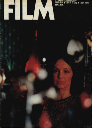 Okładka magazynu FILM nr 15/1977 (1479)