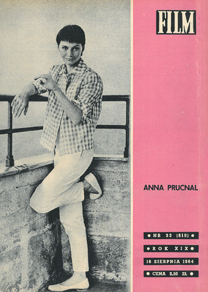 Okładka magazynu FILM nr 33/1964 (819)