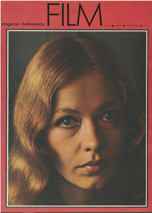 Okładka magazynu FILM nr 43/1973 (1299)