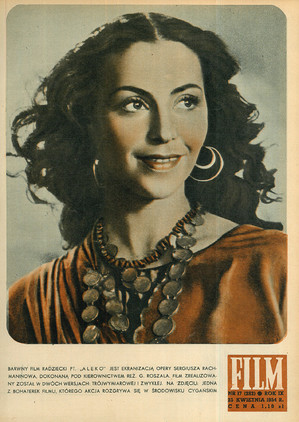 Okładka magazynu FILM nr 17/1954 (282)