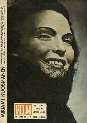 Okładka magazynu FILM nr 33/1956 (402)