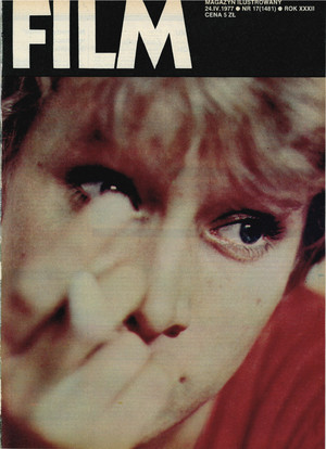 Okładka magazynu FILM nr 17/1977 (1481)