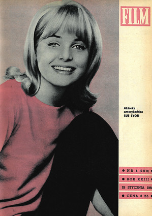 Okładka magazynu FILM nr 4/1968 (999)