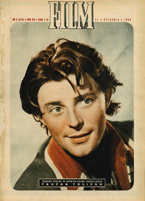 Okładka magazynu FILM nr 2/1953 (215)