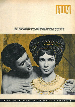 Okładka magazynu FILM nr 11/1966 (901)