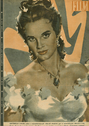 Okładka magazynu FILM nr 1/1957 (422)