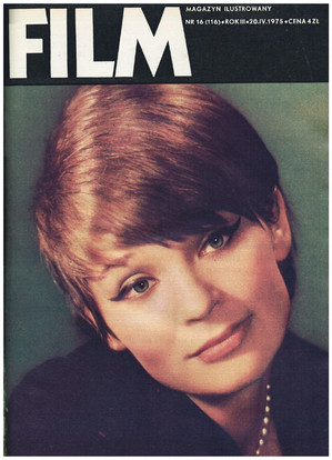 Okładka magazynu FILM nr 16/1975 (1376)