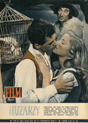 Okładka magazynu FILM nr 24/1958 (497)
