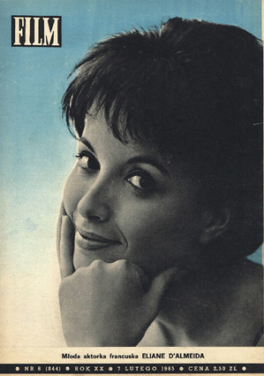 Okładka magazynu FILM nr 6/1965 (844)