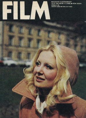 Okładka magazynu FILM nr 11/1981 (1668)