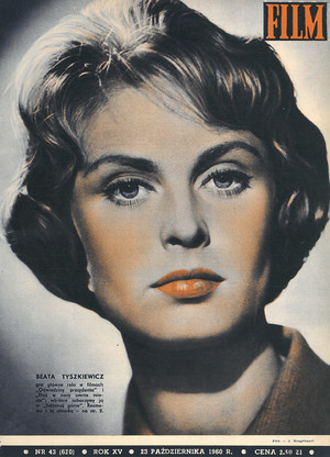 Okładka magazynu FILM nr 43/1960 (620)