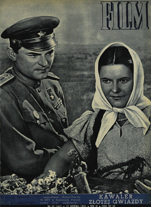 Okładka magazynu FILM nr 32/1951 (141)