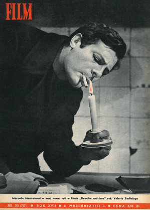 Okładka magazynu FILM nr 35/1962 (717)