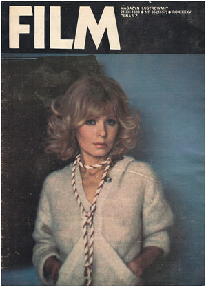 Okładka magazynu FILM nr 36/1980 (1657)