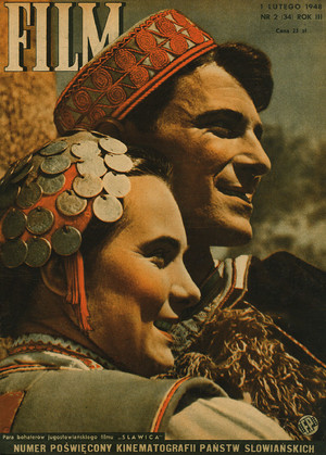 Okładka magazynu FILM nr 2/1948 (34)