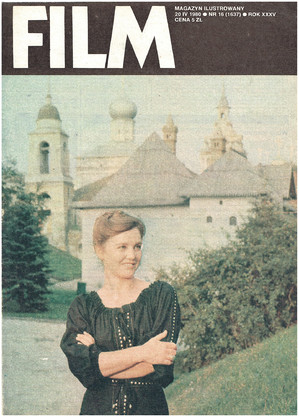 Okładka magazynu FILM nr 16/1980 (1637)