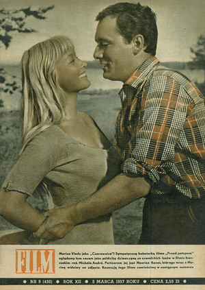 Okładka magazynu FILM nr 9/1957 (430)