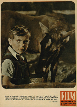 Okładka magazynu FILM nr 50/1953 (263)