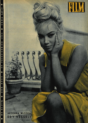 Okładka magazynu FILM nr 42/1963 (776)