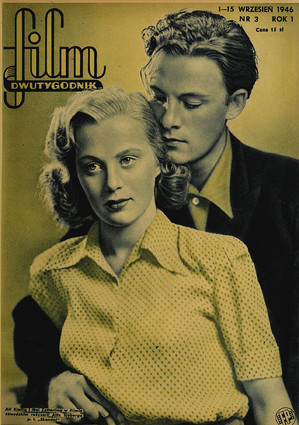 Okładka magazynu FILM nr 3/1946 (3)