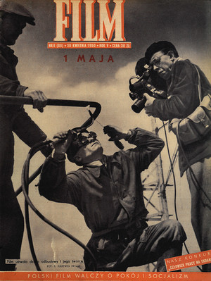 Okładka magazynu FILM nr 8/1950 (88)