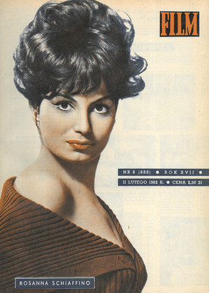 Okładka magazynu FILM nr 6/1962 (688)