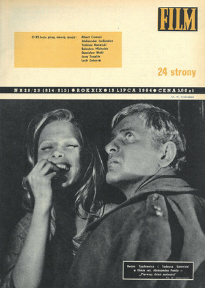 Okładka magazynu FILM nr 28/29/1964 (814/815)