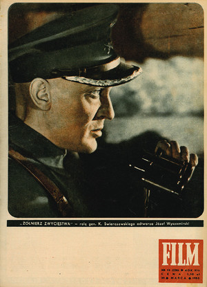 Okładka magazynu FILM nr 13/1953 (226)