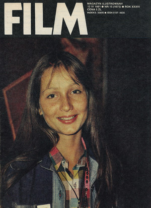 Okładka magazynu FILM nr 15/1981 (1672)