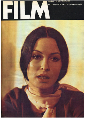 Okładka magazynu FILM nr 12/1975 (1372)