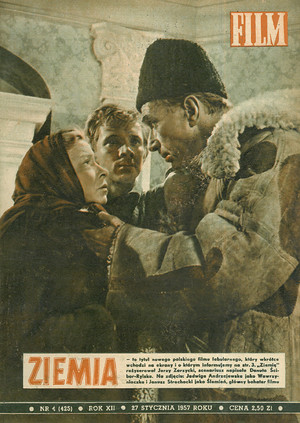 Okładka magazynu FILM nr 4/1957 (425)