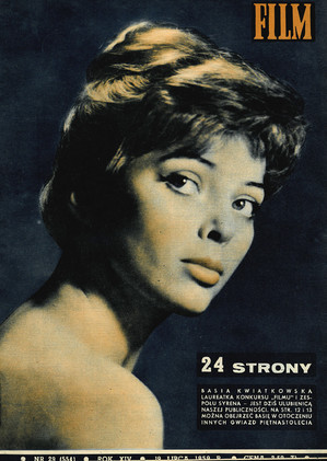 Okładka magazynu FILM nr 29/1959 (554)