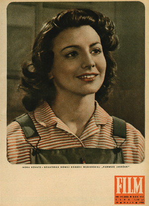 Okładka magazynu FILM nr 19/1953 (232)