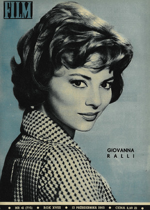 Okładka magazynu FILM nr 41/1963 (775)