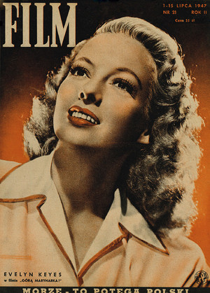 Okładka magazynu FILM nr 21/1947 (21)