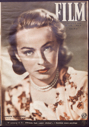 Okładka magazynu FILM nr 2/1949 (58)