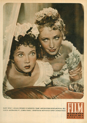 Okładka magazynu FILM nr 22/1954 (287)