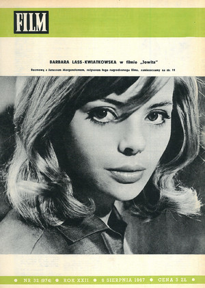 Okładka magazynu FILM nr 32/1967 (974)