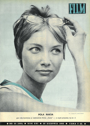 Okładka magazynu FILM nr 35/1966 (925)