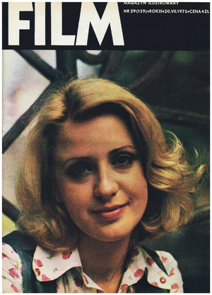 Okładka magazynu FILM nr 29/1975 (1389)