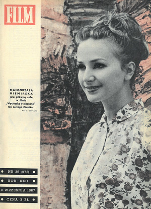 Okładka magazynu FILM nr 36/1967 (978)