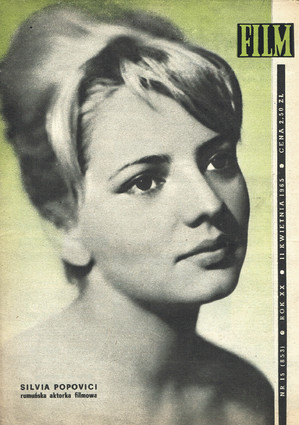Okładka magazynu FILM nr 15/1965 (853)