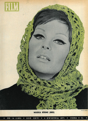Okładka magazynu FILM nr 14/1971 (1165)