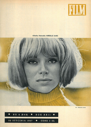 Okładka magazynu FILM nr 4/1967 (946)