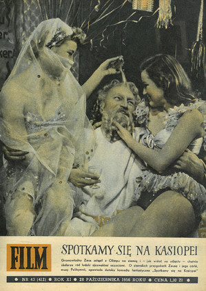 Okładka magazynu FILM nr 43/1956 (412)