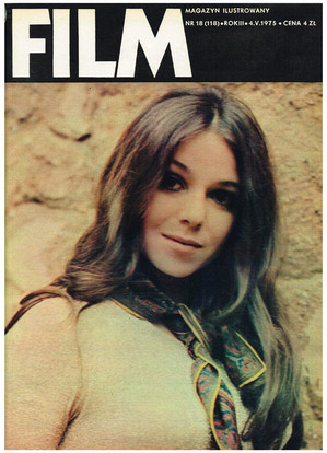 Okładka magazynu FILM nr 18/1975 (1378)