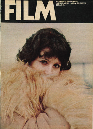 Okładka magazynu FILM nr 3/1977 (1467)