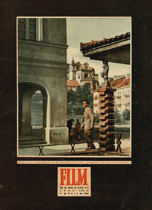 Okładka magazynu FILM nr 22/1953 (235)