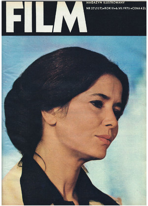 Okładka magazynu FILM nr 27/1975 (1387)